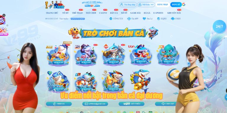 Ưu điểm nổi bật trong bắn cá đại dương